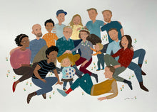 Load image into Gallery viewer, Persónulegt portrett / Family Portrait
