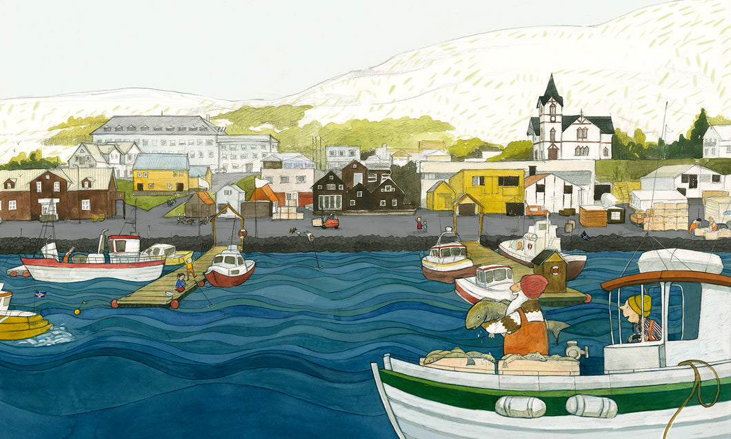 Húsavík - Fine Art Print